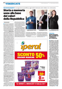 Storia e memoria sono alla base dei valori della Repubblica
