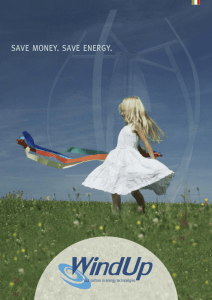 SILENT V - Wind Up, Lecco. Soluzioni di ingegneria per impianti ad