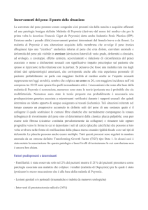 Incurvamenti del pene: il punto della situazione