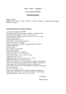 1A MAT INGLESE - "G. Dessì"