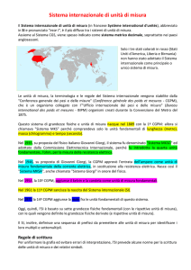 Sistema internazionale di unità di misura