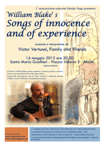Songs of innocence and of experience