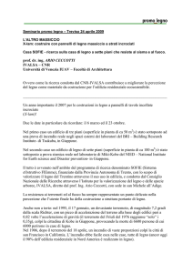 prof. dr. ing. ARIO CECCOTTI IVALSA – CNR Università di Venezia
