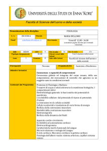 Fisiologia - cfu 9