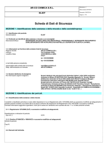 Scheda di Dati di Sicurezza