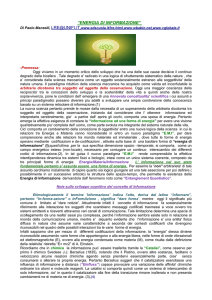 energia di informazione