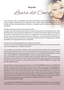 Biografia - INTRO Laura del Conte