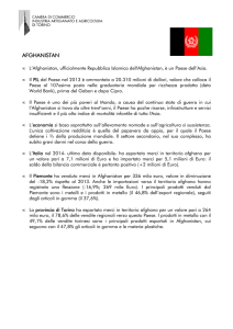 Afghanistan scheda paese DEF