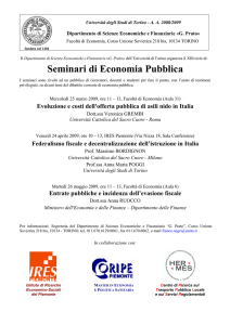 Facoltà di Economia