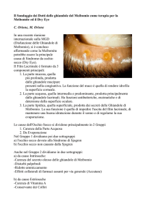 Il Sondaggio dei Dotti delle ghiandole del Meibomio come terapia