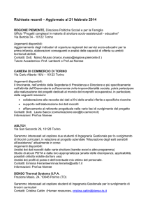 Proposte di tirocinio