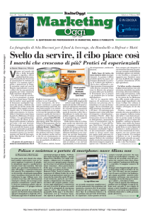 Marketing Oggi - Regione Abruzzo