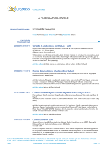 Curriculum vitae - Digilab