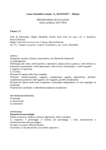 ITA_1C_svolto - Liceo Scientifico Statale Einstein Milano