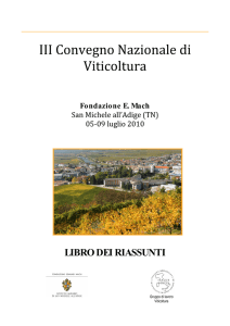 libro dei riassunti - Università degli Studi della Basilicata
