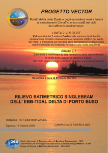 SB Porto Buso - Progetto VECTOR