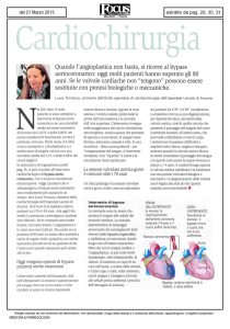 Cardiochirurgia - Cardiologico Monzino