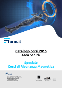 corso di risonanza magnetica