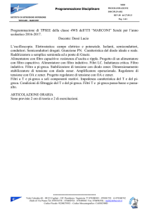 Tecnologie e progettazione di sistemi Elettrici ed - Buccari