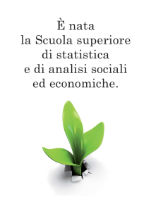 È nata la Scuola superiore di statistica e di analisi sociali ed