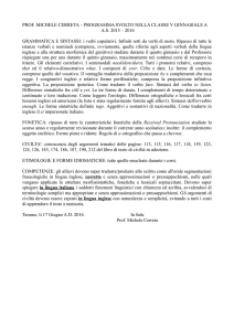 ING5A - Liceo Classico