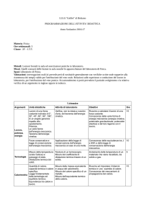 2F, Fisica, Prof Enrico Zecchin