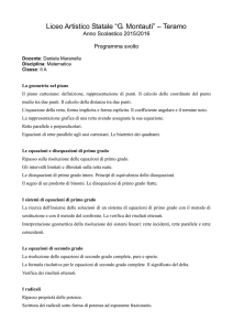 MAT2A - Liceo Classico
