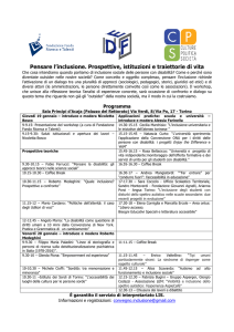 Pensare l`inclusione. Prospettive, istituzioni e traiettorie di vita