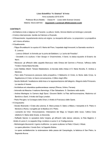 4I Storia dell`arte - programma svolto as 1516 - "A. Gramsci"
