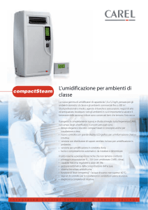 L`umidificazione per ambienti di classe