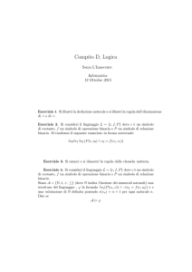 Compito D, Logica