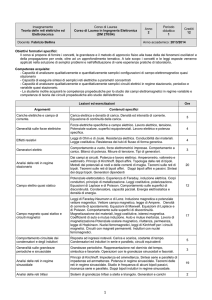 Teoria delle reti elettriche ed Elettrotecnica
