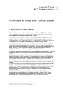 IDMET Tecnica Alexander breve