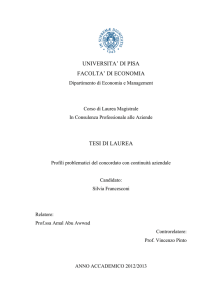 Concordato con Continuità Aziendale: Profili Problematici