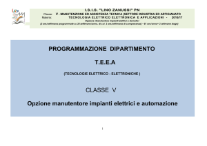 teea v elettrici - ISIS "Lino Zanussi"
