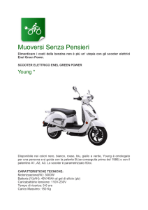 Puoi utilizzare uno scooter elettrico