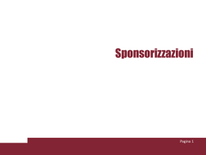 Presentazione di PowerPoint - Dipartimento di Comunicazione e