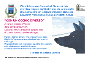 L`occhio del lupo - Comune di PIANEZZA