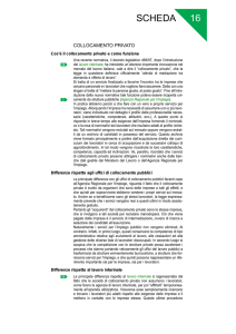 Collocamento privato