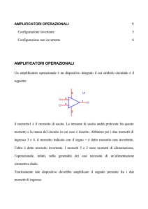 AMPLIFICATORI OPERAZIONALI