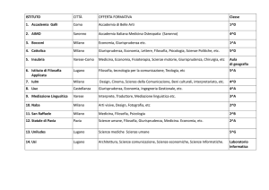 ISTITUTO CITTÀ OFFERTA FORMATIVA Classe 1