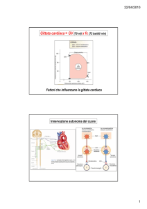 Gittata cardiaca = GV (70 ml) x fc (72 battiti/ min)