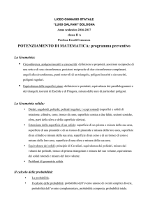 programma preventivo