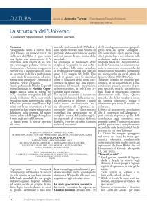 La struttura dell`Universo.