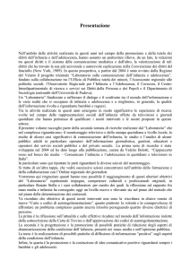 Infanzia e adolescenza secondo i media