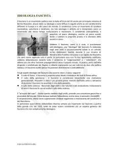 ideologia fascista - FADi