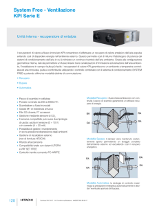 System Free - Ventilazione KPI Serie E
