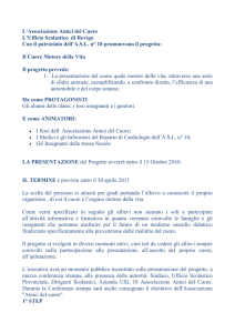 "Il cuore motore della vita" a. s. 2009-2010