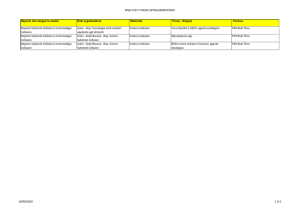 Reparto Substrati Cellulari e Immunologia Cellulare