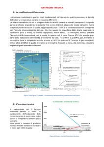 inversione termica - Osservatorio Calliano